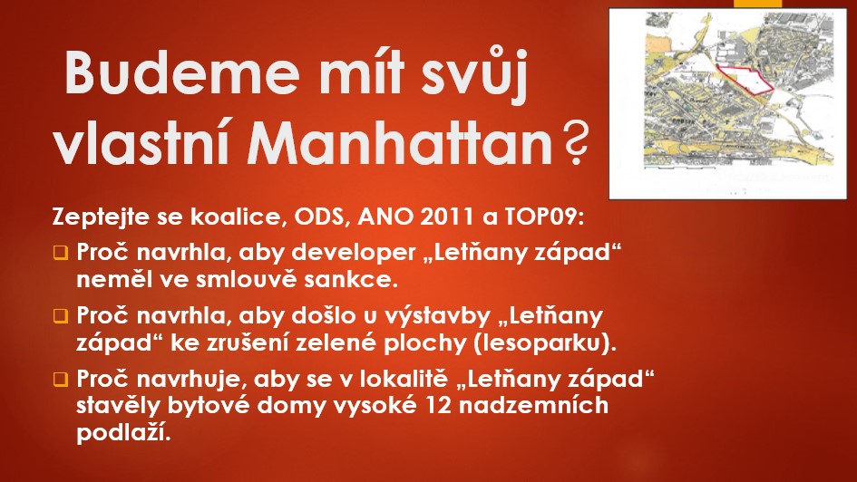 Manhattan v Letňanech